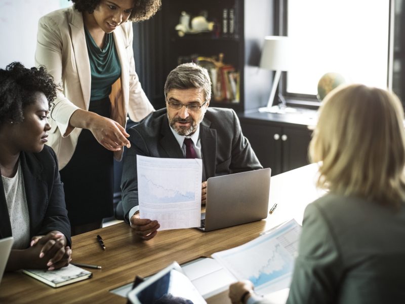 Business people in a meeting
